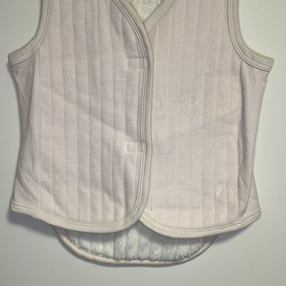 Pink Vest with fluffy inside and velcro closure cotton and fluffy - Picture 9 of 11